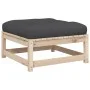 3-piece garden sofa set with solid pine wood cushions by vidaXL, Garden sets - Ref: Foro24-3295830, Price: 274,66 €, Discount: %