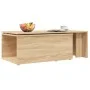 Mesa de centro madera contrachapada color roble 150x50x35 cm de vidaXL, Mesas de centro - Ref: Foro24-801340, Precio: 55,01 €...