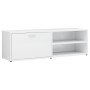 Mueble TV madera contrachapada blanco brillante 120x34x37 cm de vidaXL, Muebles TV - Ref: Foro24-801158, Precio: 60,34 €, Des...