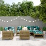 Juego de sofás de jardín 7 pzas madera de pino impregnada de vidaXL, Conjuntos de jardín - Ref: Foro24-3250547, Precio: 459,5...