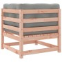Set de sofás jardín 6 pzas con cojines madera abeto Douglas de vidaXL, Conjuntos de jardín - Ref: Foro24-3299447, Precio: 544...