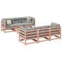 Set de sofás jardín 7 pzas con cojines madera abeto Douglas de vidaXL, Conjuntos de jardín - Ref: Foro24-3299303, Precio: 679...