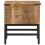 Mesita de noche madera maciza de mango 40x40x45 cm de vidaXL, Mesitas de noche - Ref: Foro24-358911, Precio: 64,88 €, Descuen...