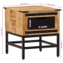 Mesita de noche madera maciza de mango 40x40x45 cm de vidaXL, Mesitas de noche - Ref: Foro24-358911, Precio: 64,88 €, Descuen...