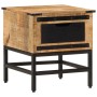 Mesita de noche madera maciza de mango 40x40x45 cm de vidaXL, Mesitas de noche - Ref: Foro24-358911, Precio: 64,88 €, Descuen...