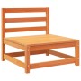 Juego de sofás de jardín 6 pzas madera maciza pino marrón cera de vidaXL, Conjuntos de jardín - Ref: Foro24-3299453, Precio: ...