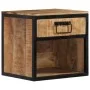 Solid mango wood bedside table 40x35x40 cm by vidaXL, Nightstands - Ref: Foro24-358913, Price: 76,17 €, Discount: %