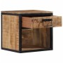 Mesita de noche madera maciza de mango 40x35x40 cm de vidaXL, Mesitas de noche - Ref: Foro24-358913, Precio: 77,49 €, Descuen...
