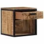 Solid mango wood bedside table 40x35x40 cm by vidaXL, Nightstands - Ref: Foro24-358913, Price: 76,17 €, Discount: %