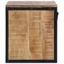 Mesita de noche madera maciza de mango 40x35x40 cm de vidaXL, Mesitas de noche - Ref: Foro24-358913, Precio: 77,49 €, Descuen...