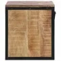 Solid mango wood bedside table 40x35x40 cm by vidaXL, Nightstands - Ref: Foro24-358913, Price: 76,17 €, Discount: %