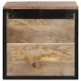 Solid mango wood bedside table 40x35x40 cm by vidaXL, Nightstands - Ref: Foro24-358913, Price: 76,17 €, Discount: %