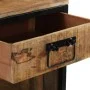 Solid mango wood bedside table 40x35x40 cm by vidaXL, Nightstands - Ref: Foro24-358913, Price: 76,17 €, Discount: %