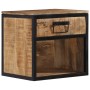 Mesita de noche madera maciza de mango 40x35x40 cm de vidaXL, Mesitas de noche - Ref: Foro24-358913, Precio: 77,49 €, Descuen...