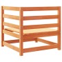 Juego de sofás de jardín 12 pzas madera maciza pino marrón cera de vidaXL, Conjuntos de jardín - Ref: Foro24-3299652, Precio:...
