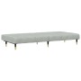 Juego de sofás 2 piezas terciopelo gris claro de vidaXL, Sofás - Ref: Foro24-3216295, Precio: 410,15 €, Descuento: %