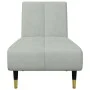 Juego de sofás 2 piezas terciopelo gris claro de vidaXL, Sofás - Ref: Foro24-3216295, Precio: 419,04 €, Descuento: %