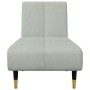 Juego de sofás 2 piezas terciopelo gris claro de vidaXL, Sofás - Ref: Foro24-3216295, Precio: 410,15 €, Descuento: %
