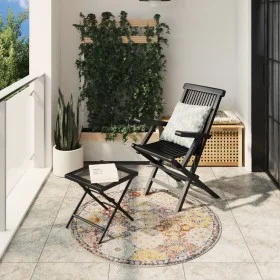 Alfombra de interior/exterior diseño vintage ARBIZU Ø 120 cm de vidaXL, Alfombras - Ref: Foro24-375700, Precio: 43,21 €, Desc...