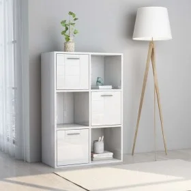 Armario de almacenaje madera de ingeniería blanco 60x29,5x90 cm de vidaXL, Librerías y estanterías - Ref: Foro24-801140, Prec...
