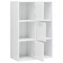 Armario de almacenaje madera de ingeniería blanco 60x29,5x90 cm de vidaXL, Librerías y estanterías - Ref: Foro24-801140, Prec...