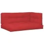 Cojines para palés 7 piezas tela rojo de vidaXL, Cojines para sillas y sofás - Ref: Foro24-3217148, Precio: 231,18 €, Descuen...