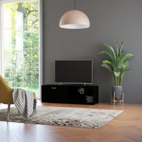 Mueble de TV madera contrachapada negra 120x34x37 cm de vidaXL, Muebles TV - Ref: Foro24-801153, Precio: 56,41 €, Descuento: %