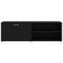 Mueble de TV madera contrachapada negra 120x34x37 cm de vidaXL, Muebles TV - Ref: Foro24-801153, Precio: 57,15 €, Descuento: %