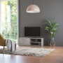Mueble de TV madera contrachapada gris hormigón 120x34x37 cm de vidaXL, Muebles TV - Ref: Foro24-801156, Precio: 51,87 €, Des...