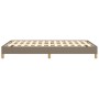 Estructura de cama tela gris taupe 120x190 cm de vidaXL, Camas y somieres - Ref: Foro24-3269616, Precio: 93,22 €, Descuento: %