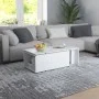 Couchtisch aus weißem Sperrholz, 150 x 50 x 35 cm von vidaXL, Couchtisch - Ref: Foro24-801337, Preis: 82,95 €, Rabatt: %