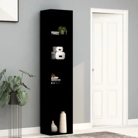 Estantería madera contrachapada negro 40x30x189 cm de vidaXL, Librerías y estanterías - Ref: Foro24-800955, Precio: 85,99 €, ...