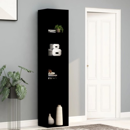 Estantería madera contrachapada negro 40x30x189 cm de vidaXL, Librerías y estanterías - Ref: Foro24-800955, Precio: 87,45 €, ...