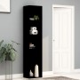 Estantería madera contrachapada negro 40x30x189 cm de vidaXL, Librerías y estanterías - Ref: Foro24-800955, Precio: 87,45 €, ...