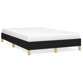 Estructura de cama tela negro 120x190 cm de vidaXL, Camas y somieres - Ref: Foro24-3269614, Precio: 114,30 €, Descuento: %