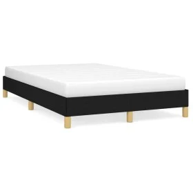 Estructura de cama tela negro 120x190 cm de vidaXL, Camas y somieres - Ref: Foro24-3269614, Precio: 112,09 €, Descuento: %