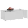 Mesa de centro madera contrachapada blanco 150x50x35 cm de vidaXL, Mesas de centro - Ref: Foro24-801337, Precio: 82,95 €, Des...
