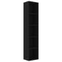 Estantería madera contrachapada negro 40x30x189 cm de vidaXL, Librerías y estanterías - Ref: Foro24-800955, Precio: 87,45 €, ...