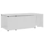 Mesa de centro madera contrachapada blanco 150x50x35 cm de vidaXL, Mesas de centro - Ref: Foro24-801337, Precio: 82,95 €, Des...