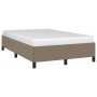 Estructura de cama tela gris taupe 120x190 cm de vidaXL, Camas y somieres - Ref: Foro24-3269635, Precio: 95,20 €, Descuento: %