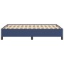 Estructura de cama tela azul 120x190 cm de vidaXL, Camas y somieres - Ref: Foro24-3269637, Precio: 89,82 €, Descuento: %