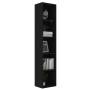 Estantería madera contrachapada negro 40x30x189 cm de vidaXL, Librerías y estanterías - Ref: Foro24-800955, Precio: 87,45 €, ...