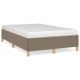 Estructura de cama tela gris taupe 120x190 cm de vidaXL, Camas y somieres - Ref: Foro24-3269642, Precio: 90,88 €, Descuento: %