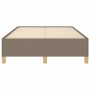 Estructura de cama tela gris taupe 120x190 cm de vidaXL, Camas y somieres - Ref: Foro24-3269642, Precio: 90,88 €, Descuento: %