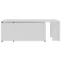Mesa de centro madera contrachapada blanco 150x50x35 cm de vidaXL, Mesas de centro - Ref: Foro24-801337, Precio: 82,95 €, Des...
