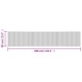 Alfombra rectangular bambú marrón 60x300 cm de vidaXL, Alfombras - Ref: Foro24-376722, Precio: 36,86 €, Descuento: %