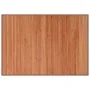 Alfombra rectangular bambú marrón 70x100 cm de vidaXL, Alfombras - Ref: Foro24-376866, Precio: 30,31 €, Descuento: %