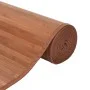 Alfombra rectangular bambú marrón 70x100 cm de vidaXL, Alfombras - Ref: Foro24-376866, Precio: 30,31 €, Descuento: %