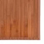 Alfombra rectangular bambú marrón 70x100 cm de vidaXL, Alfombras - Ref: Foro24-376866, Precio: 30,31 €, Descuento: %