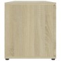 Mueble de TV madera contrachapada color roble 120x34x37 cm de vidaXL, Muebles TV - Ref: Foro24-801164, Precio: 71,85 €, Descu...